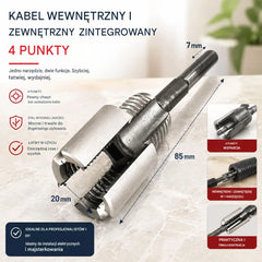 🔥🔩 KUP 1, OTRZYMASZ 2!  🔧Wiertła PPR do rur 1/2" i 3/4" — bez spawarki, bez fachowca!
