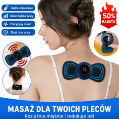 💙 Relaks w kilka chwil! Inteligentny masażer do domu 💆✨Masażer na zmęczone plecy i kark