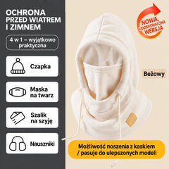❄️ Ciepło nawet przy -20°C! Polarowa czapka termiczna 🧣 Idealna na narty, motor i zimowe dni