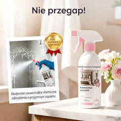 🚿✨ 50% TANIEJ! 【500ml】Wielofunkcyjny spray do łazienki – szybko usuwa kamień, osad z mydła i uporczywy brud! 🧼💨