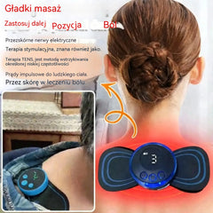 💙 Relaks w kilka chwil! Inteligentny masażer do domu 💆✨Masażer na zmęczone plecy i kark